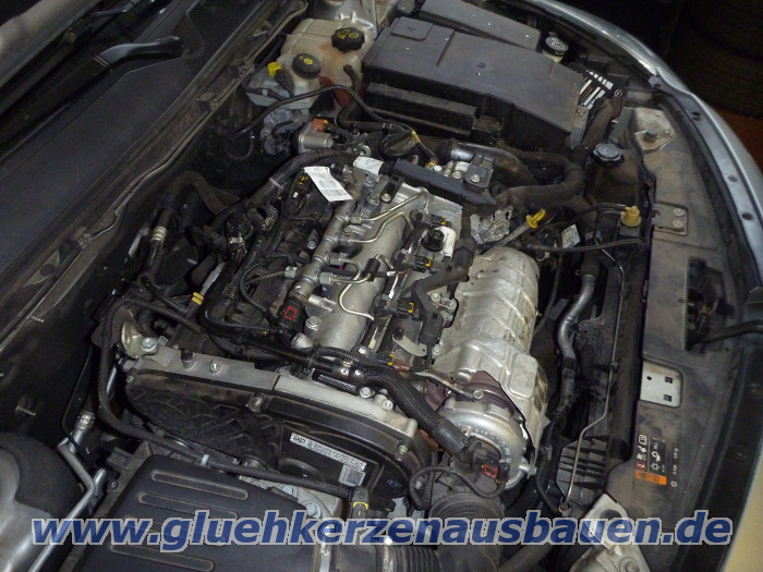 Abgerissene Glhkerze ausbauen aus
                          Opel Insignia mit2.0 16V Motor