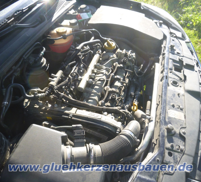 Abgerissene Glhkerze ausbauen aus
                          Opel Astra / Vectra mit 1.9 16V Motor